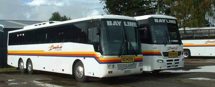 Bayline Volvo B58 Kiwi 100 & Hino FD Kiwi 122
